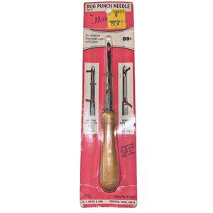 New Old Stock Vintage Marcia Lynn Rug Punch Needle for Loop Pile Rugs No 6 Tool